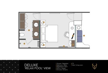 Deluxe Pool View Room at Desire Resort