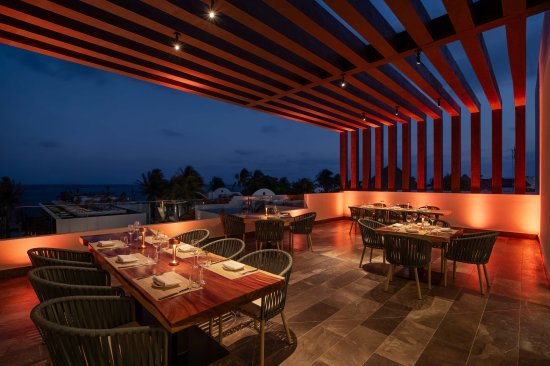 Desire Riviera Maya Kahlo Restaurant Outside Seating