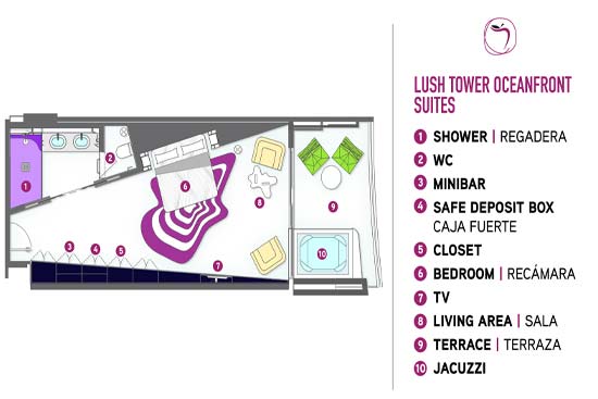 Lush Tower Map